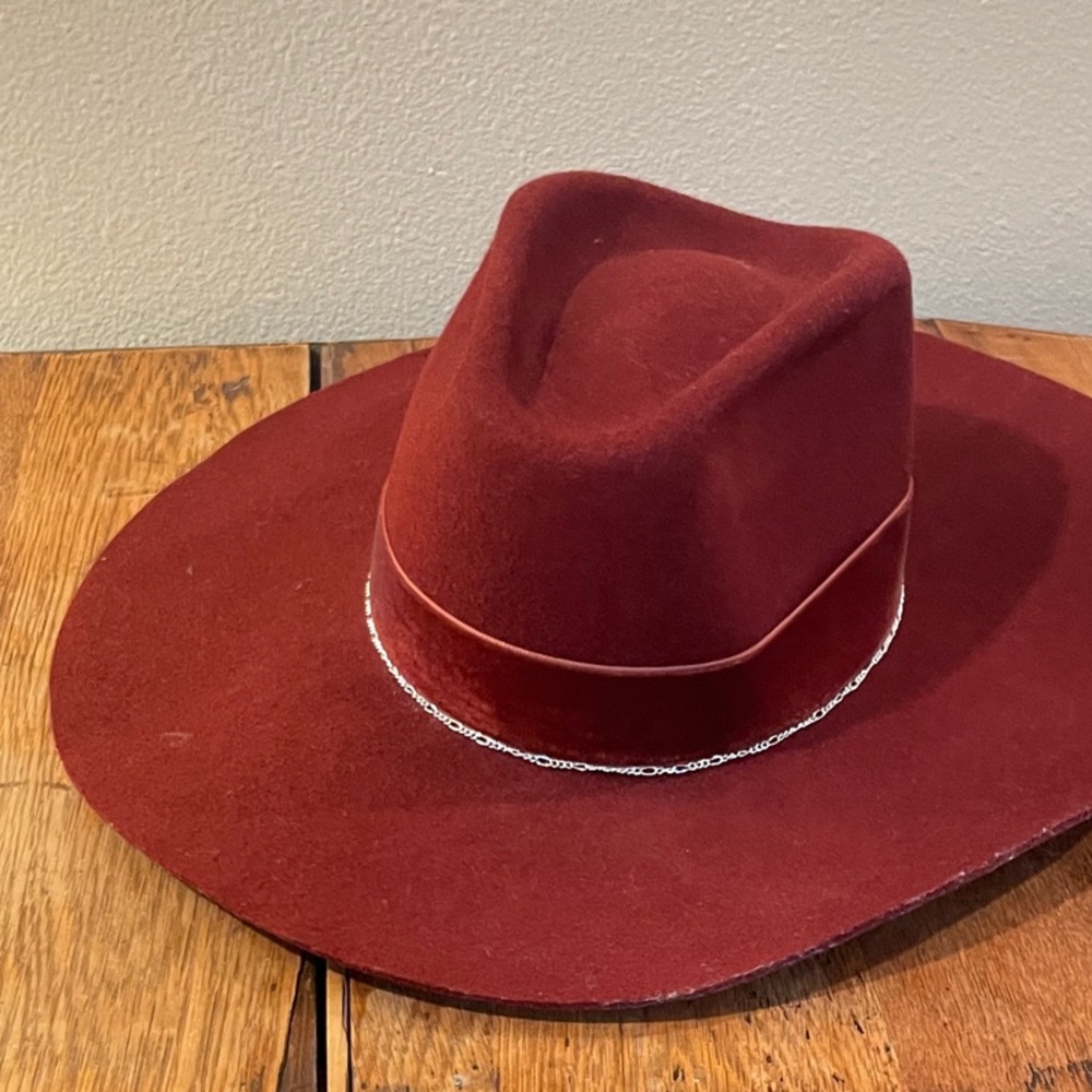 Idyllwind Burgundy Women's Wool Western Hat